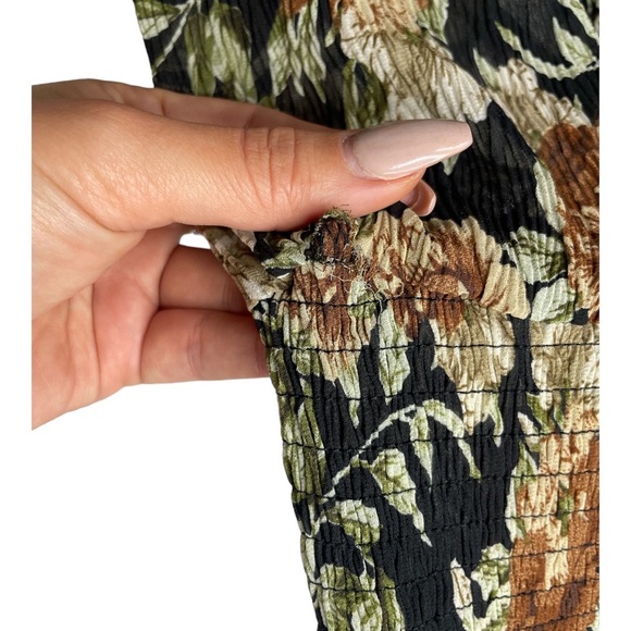 Floral One-shoulder Mini Dress Size 6 - Picture 6 of 7